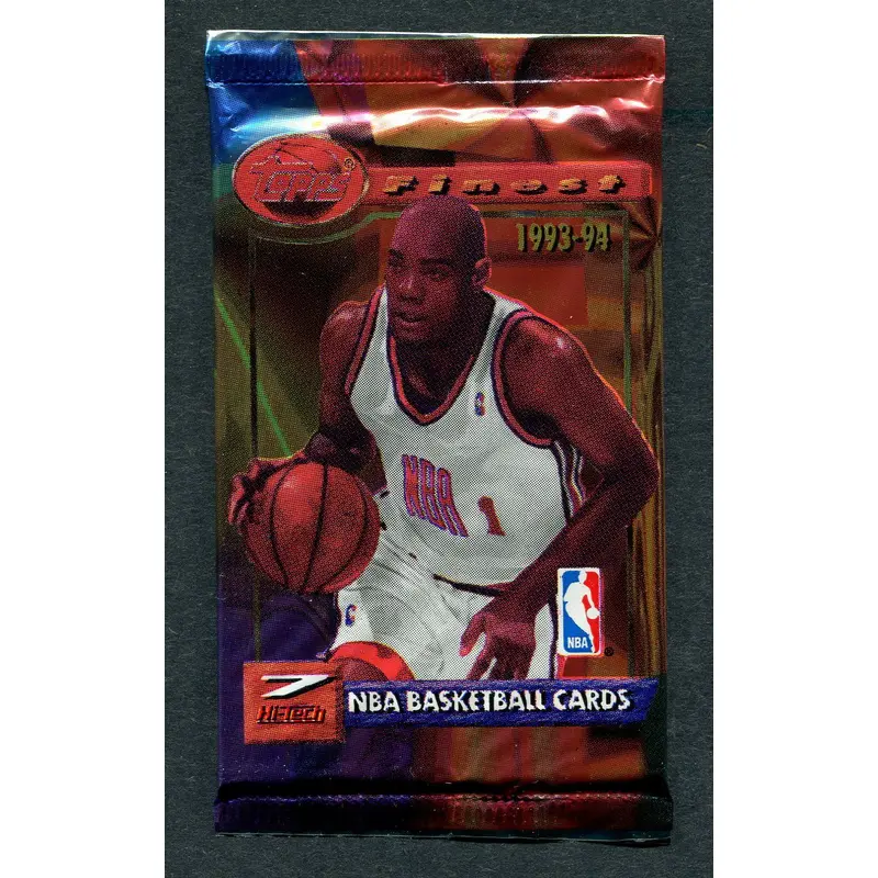 1993/94 Topps Finest Basketball Unopened Pack (7)
