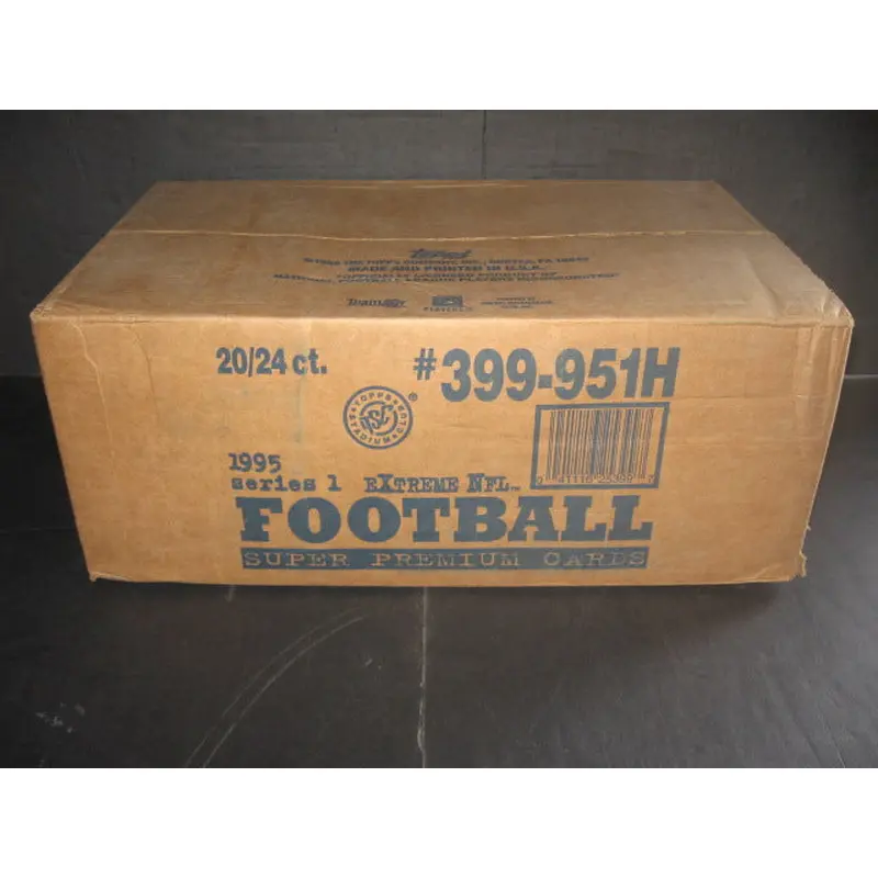 1995 Topps Stadium Club Football Series 1 Case (Hobby) (24 Box)