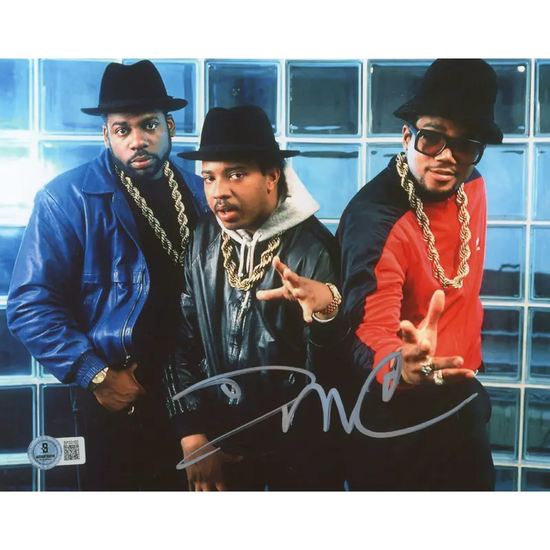 Darryl McDaniels Run DMC Authentic Signed 8x10 Photo Autographed BAS #BP33150