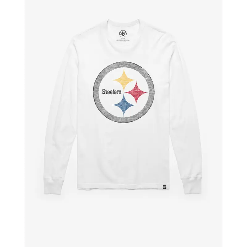 PITTSBURGH STEELERS PREMIER '47 FRANKLIN LONG SLEEVE TEE