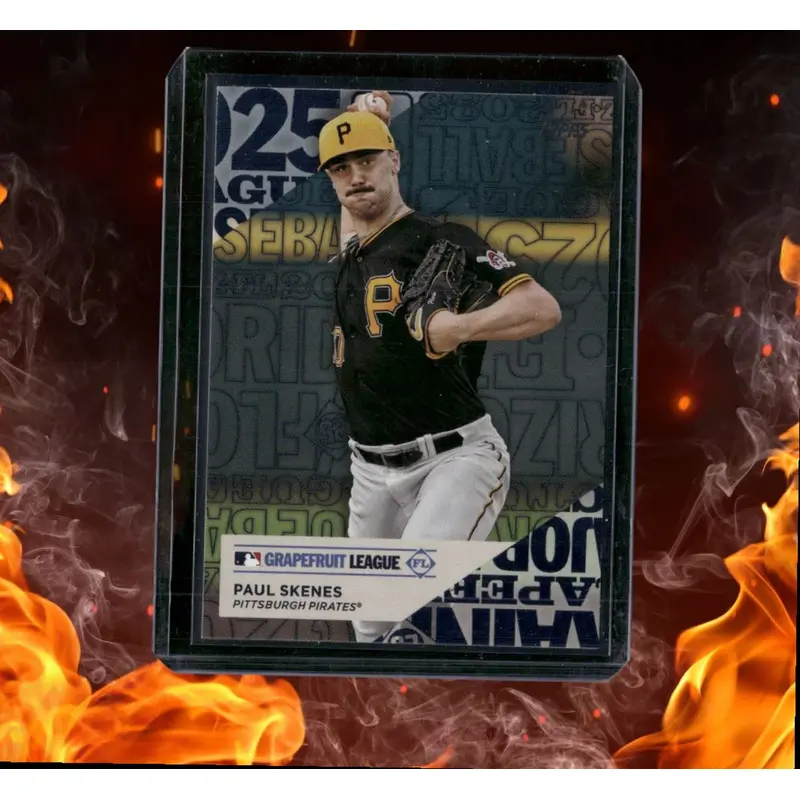 2025 Topps Paul Skenes Training Grounds Rookie #TG-23