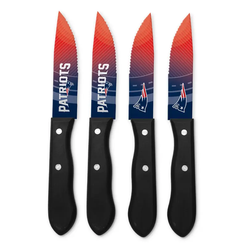 NFL New England Patriots 4-pc Steak Knives