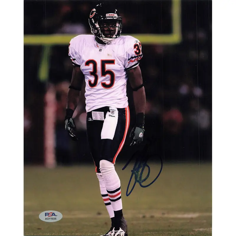 Zack Bowman Signed 8x10 photo PSA/DNA Chicago Bears Autographed