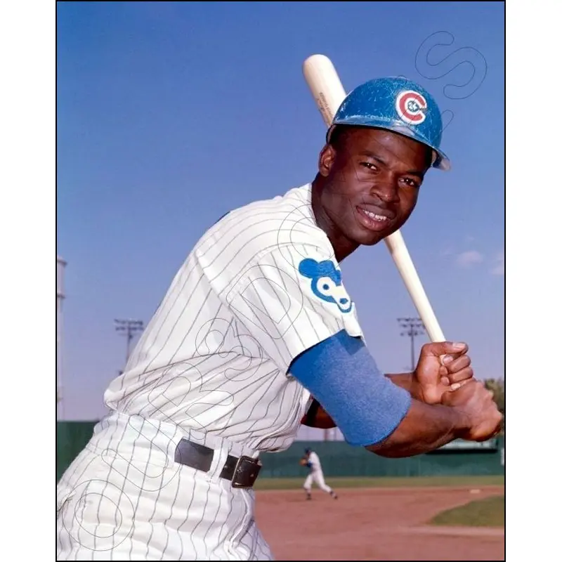 Lou Brock 8X10 Photo - 1963 Chicago Cubs - 938