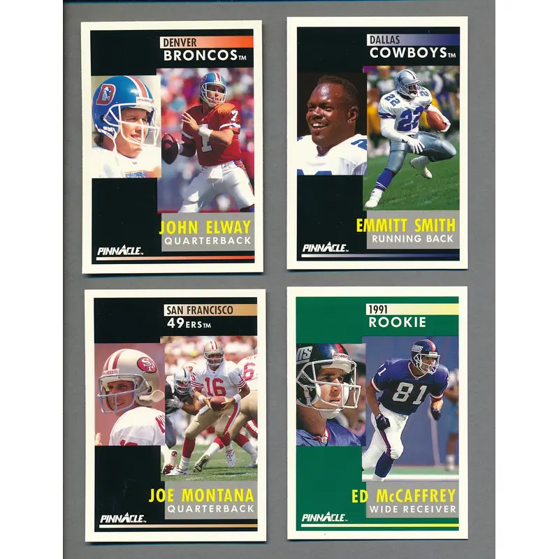 1991 Pinnacle Football Complete Set (415) NM/MT MT