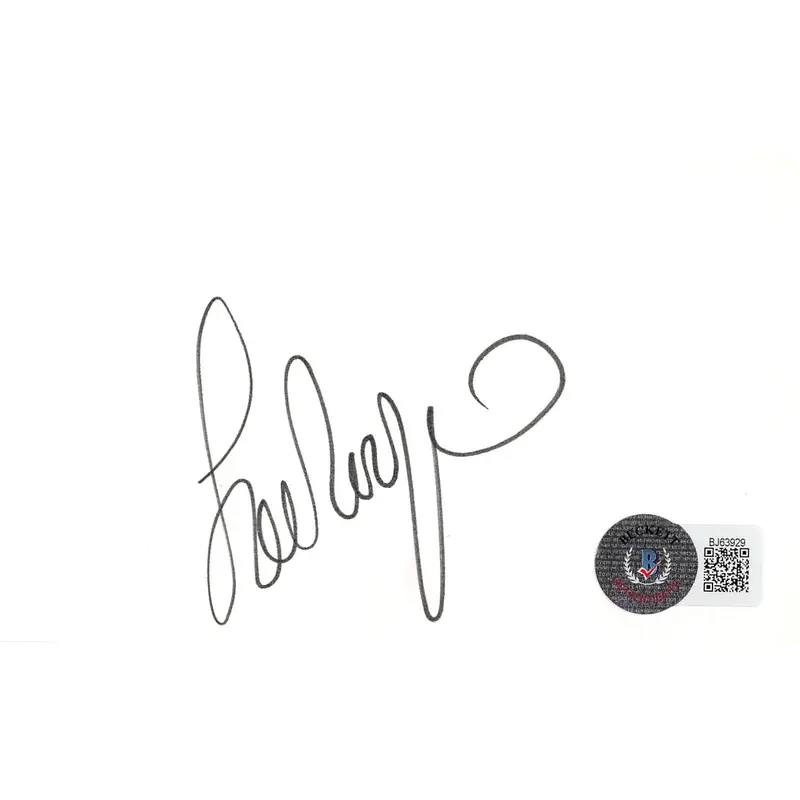 Lou Ferrigno The Incredible Hulk Authentic Signed 3x5 Index Card BAS #BJ63929