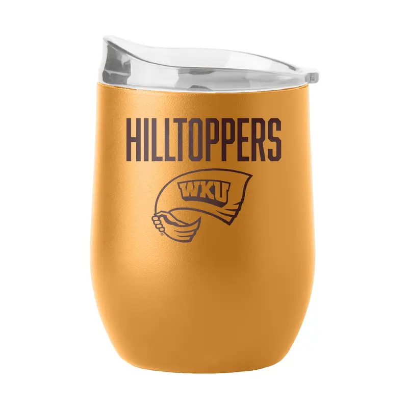 Western Kentucky 16oz Huddle Powder Coat Curved Bev
