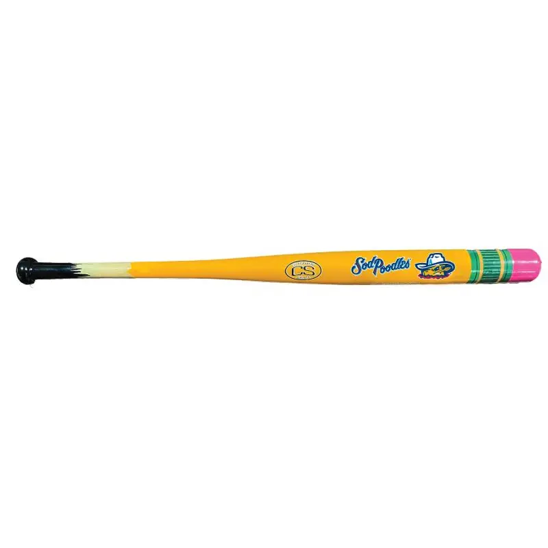 Amarillo Sod Poodles Pencil Mini Bat