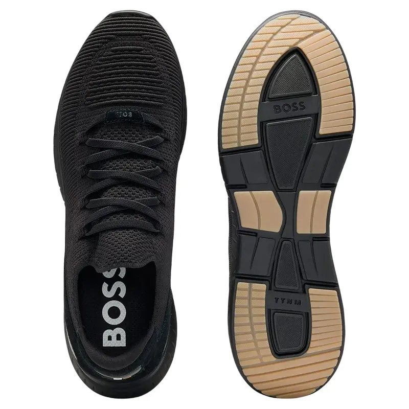 BOSS SNEAKERS MENS C TTNM SLON KN BLACK 50542130005