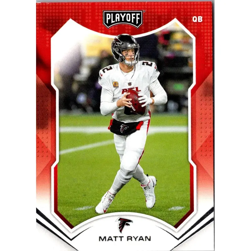 2021 Panini Playoff Red Zone Matt Ryan #151