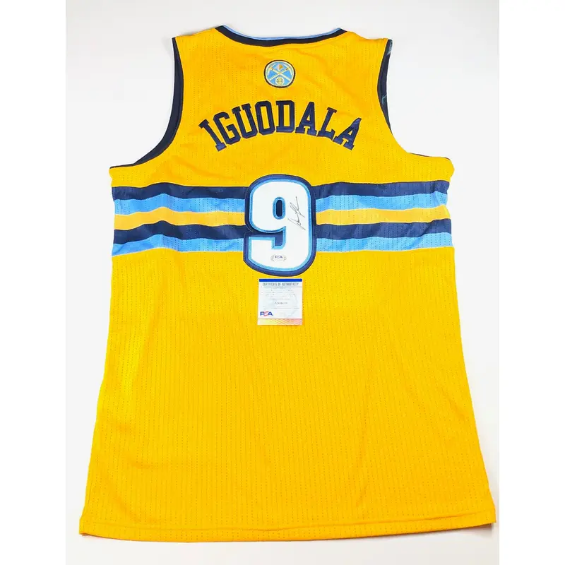 Andre Iguodala signed jersey PSA/DNA Denver Nuggets Autographed