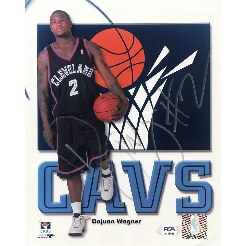 Dajuan Wagner Signed 8x10 photo PSA/DNA Cleveland Cavaliers Autographed