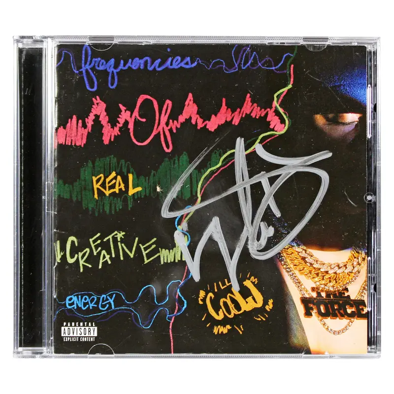 L.L. Cool J. Authentic Signed The Force Cd Insert W/ Disk BAS #BP50576