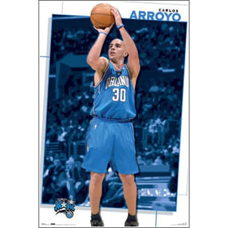Carlos Arroyo "Action" Orlando Magic NBA Basketball Poster - Costacos 2006