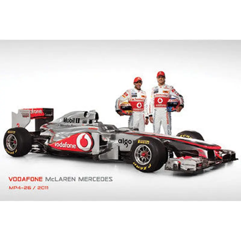 McLaren Mercedes MP4-26 2011 (Hamilton, Button) - Pyramid (UK)