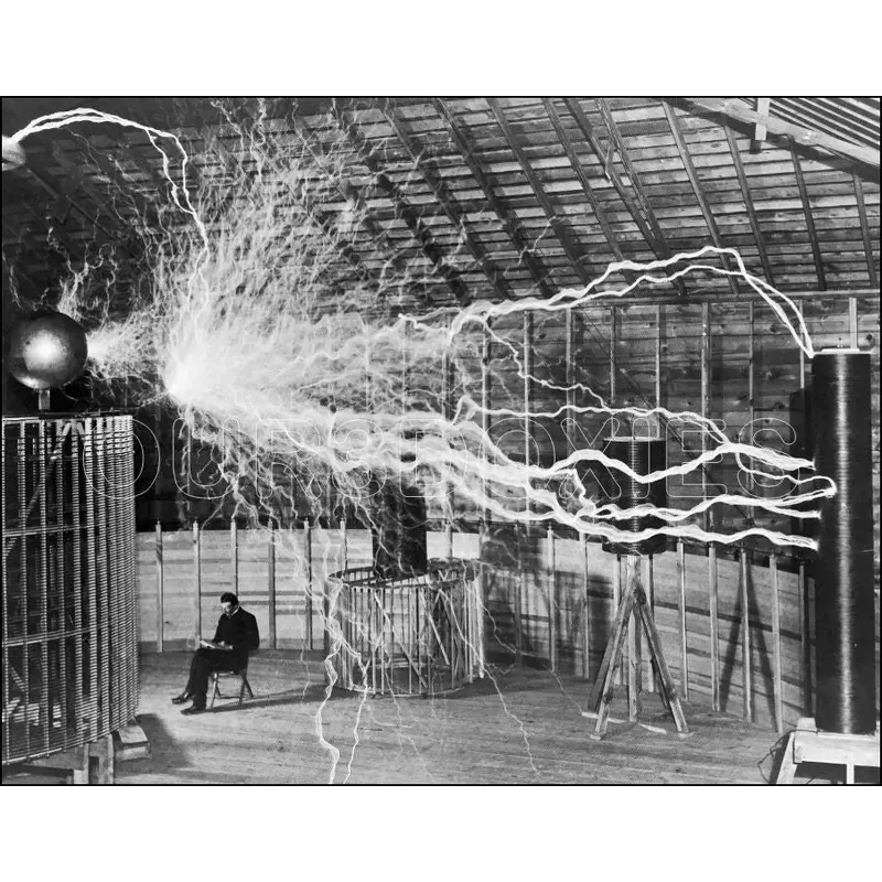 1899 Nikola Tesla 11X14 Photo - 2944