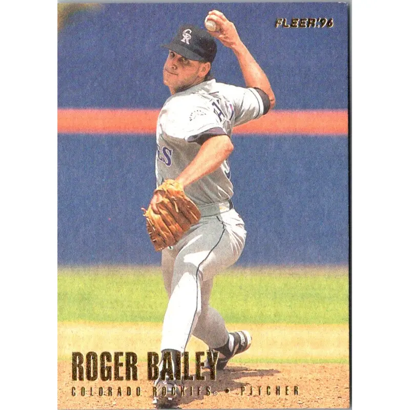 1996 Fleer Roger Bailey #358