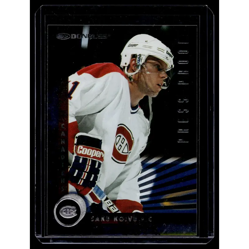1997-98 Donruss - Silver Press Proof - Saku Koivu #53 /2000