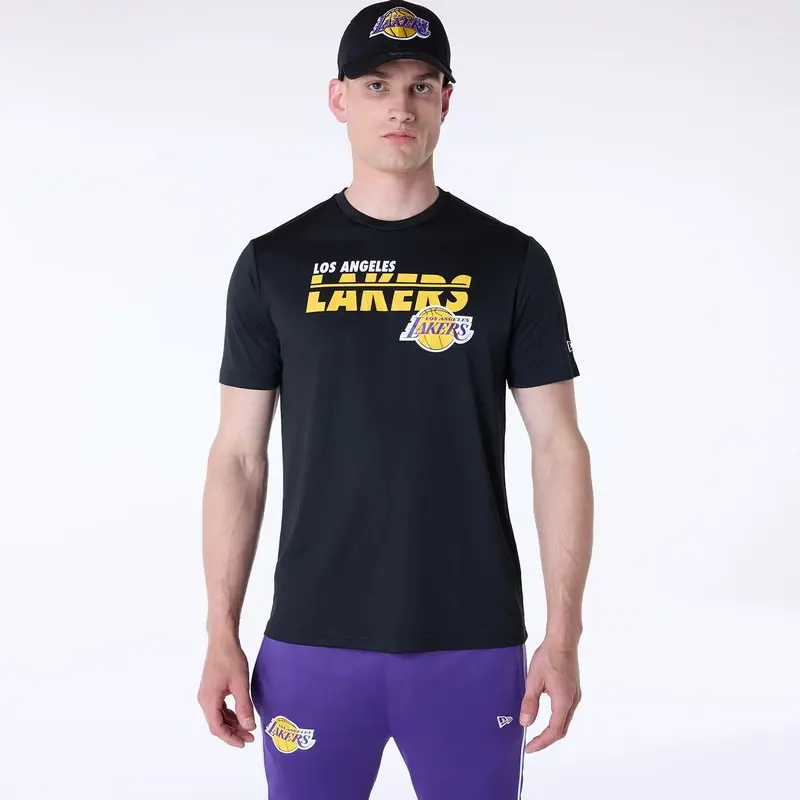 LA Lakers NBA Essentials Black T-Shirt