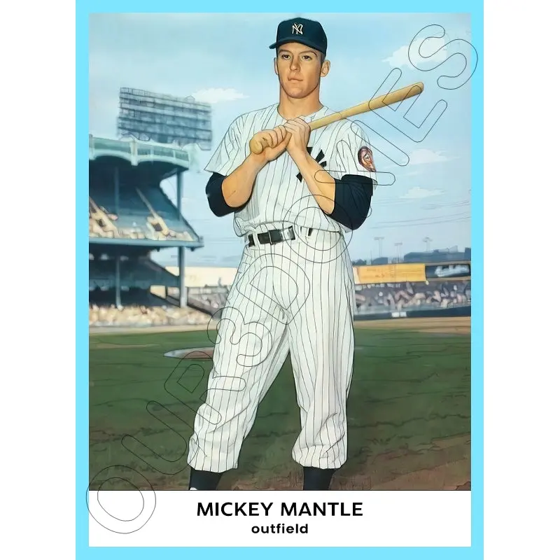Mickey Mantle 1961 Golden Press Custom Card - 4235
