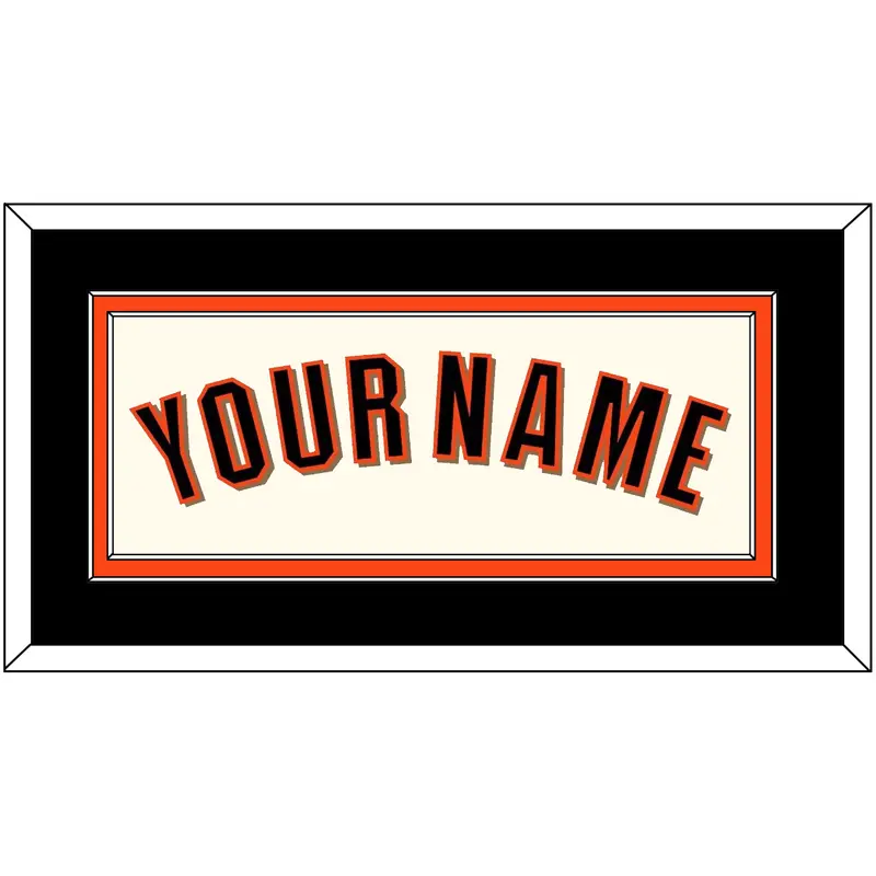 San Francisco Name - Home Cream (2022-2023) - Double Mat 3