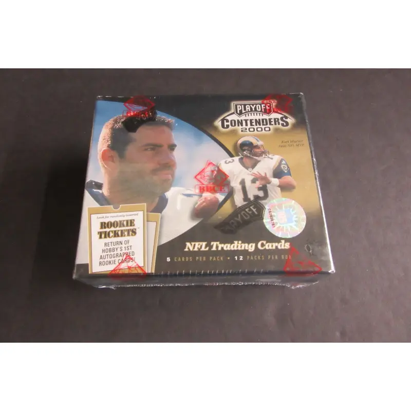 2000 Playoff Contenders Football Box (Hobby) (BBCE) (X1077)