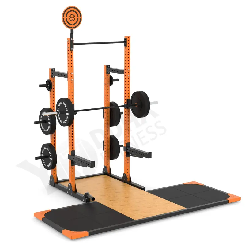 Half Power Rack Gym Rack Yoddha Fitness | Kibi Sports