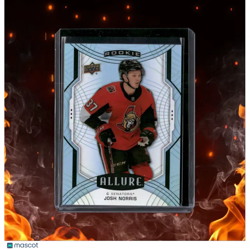 2020-21 Upper Deck Allure Josh Norris Double Rainbow Rookie #123