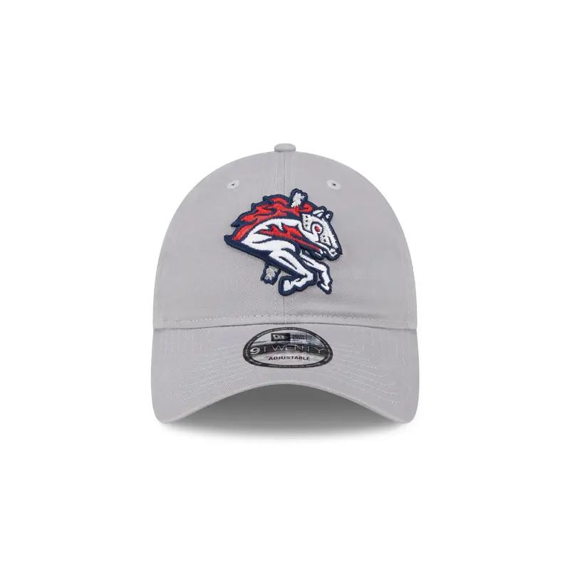 BRP 9TWENTY New Era Gray On Hat W/Carousel Horse Logo