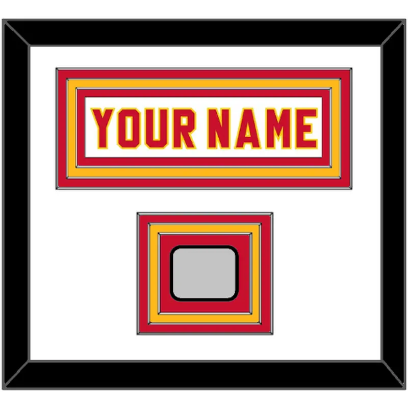 Kansas City Nameplate & Super Bowl Champions Patch - Road White - Triple Mat 1