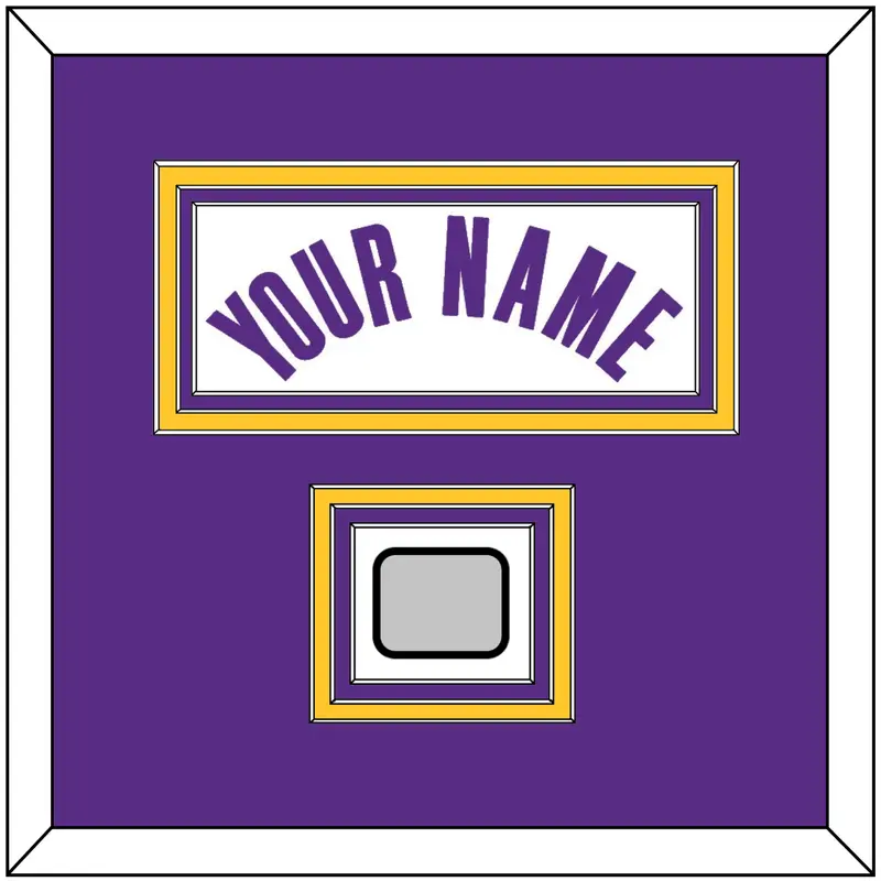 Los Angeles Name & Finals Patch - White Association - Triple Mat 2