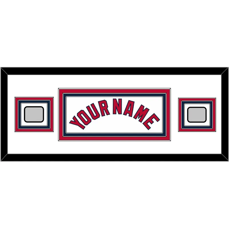 St. Louis Name & 2 World Series Champions Patches - Home White (2006-2012) - Triple Mat 2