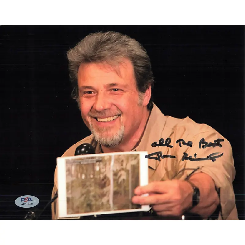 Tom Biscardi signed 8x10 photo PSA/DNA Autographed Bigfoot