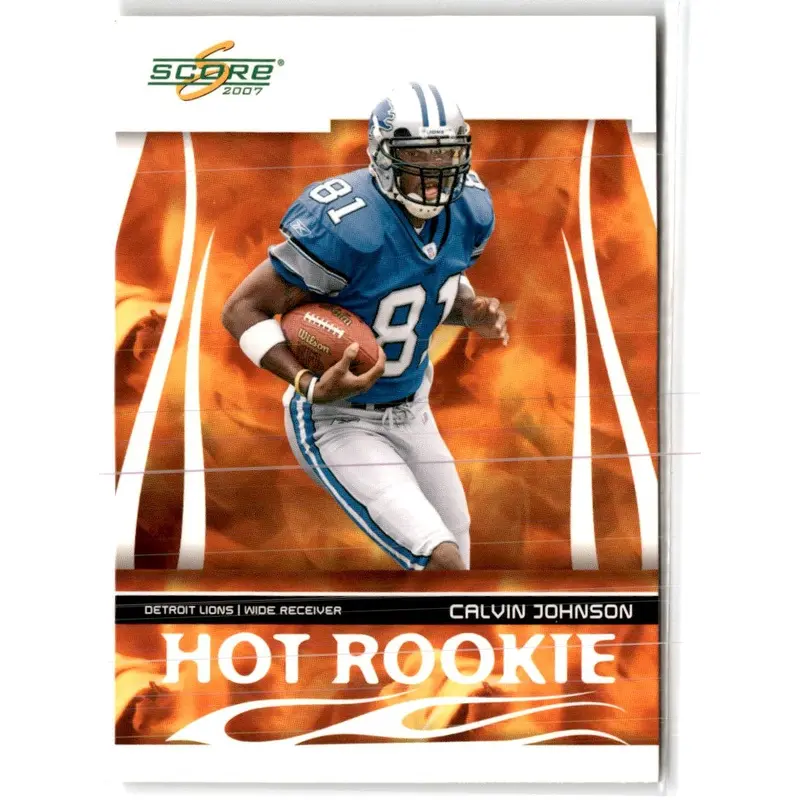 2007 Score Hot Rookies Calvin Johnson #HR-5