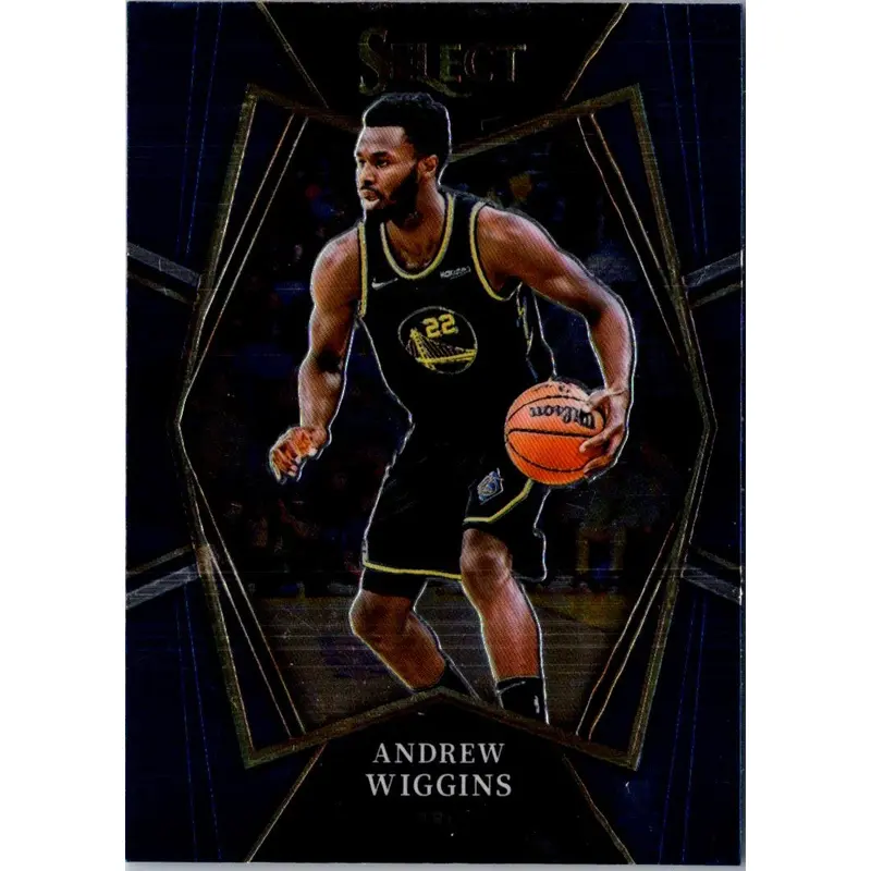 2021 Panini Select Blue Andrew Wiggins #134
