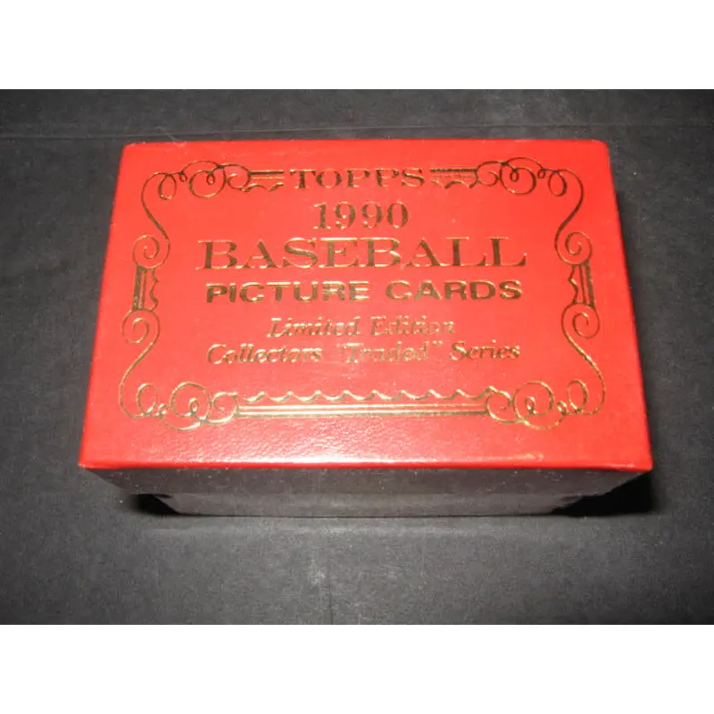 1990 Topps Baseball Traded Tiffany Factory Set (Sealed) (Authenticate)