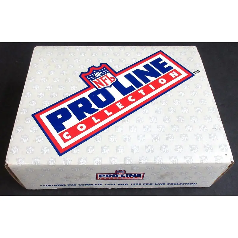 1991 1992 Pro Line Football Factory Set