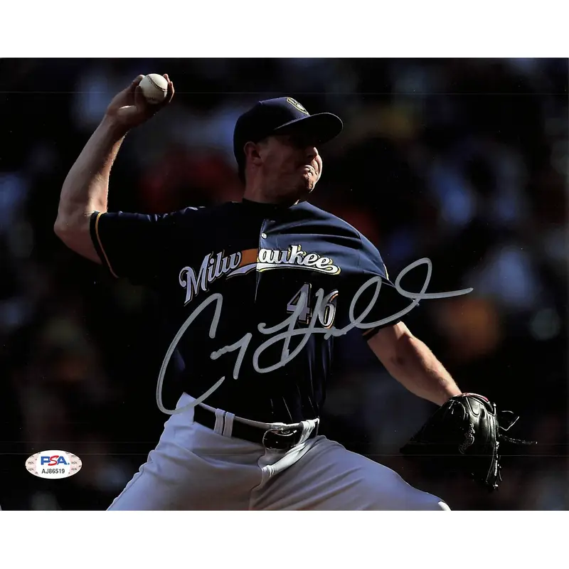 COREY KNEBEL signed 8x10 photo PSA/DNA Milwaukee Brewers Autographed