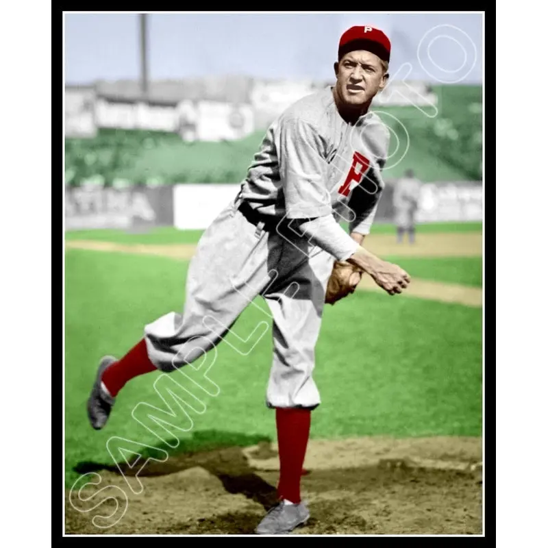 Grover Cleveland Alexander Colorized 8X10 Photo - 1913 Philadelphia Phillies - 96