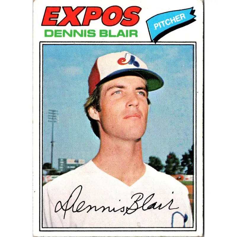 1977 Topps Dennis Blair #593