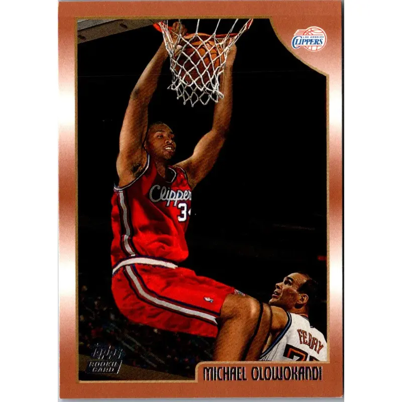 1998 Topps Michael Olowokandi #195 Rookie