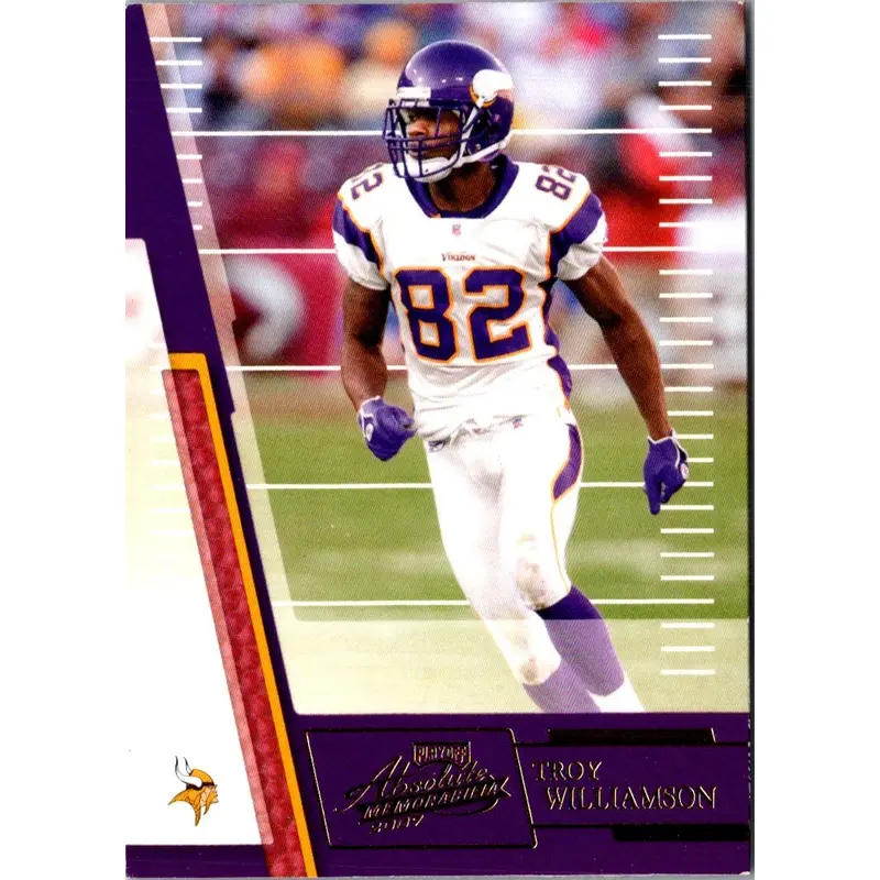 2007 Playoff Absolute Memorabilia Retail Troy Williamson #40