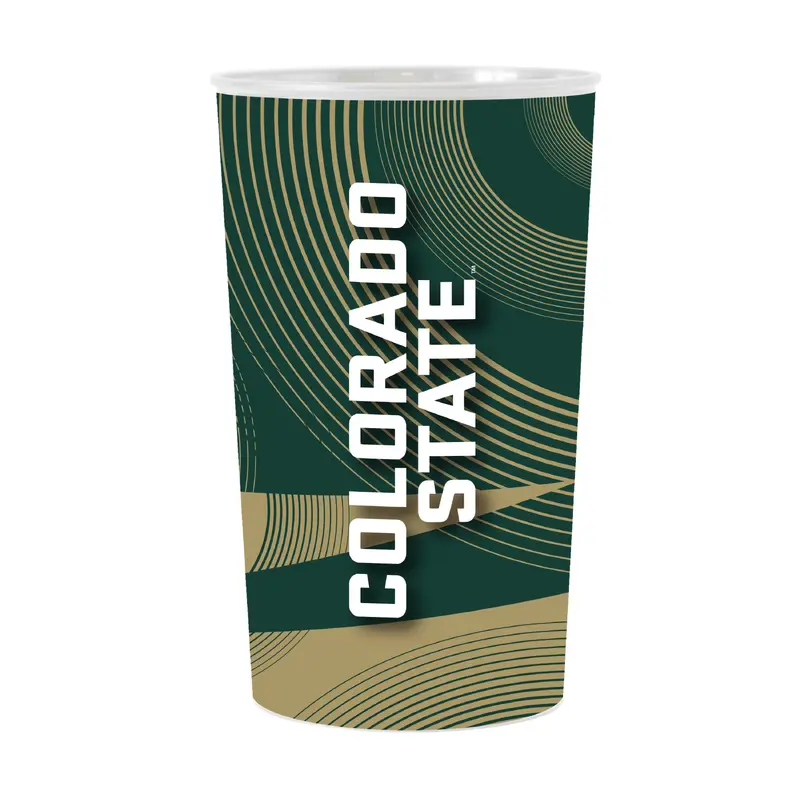 Colorado State Geometric Hardwall Cup 4 Pack