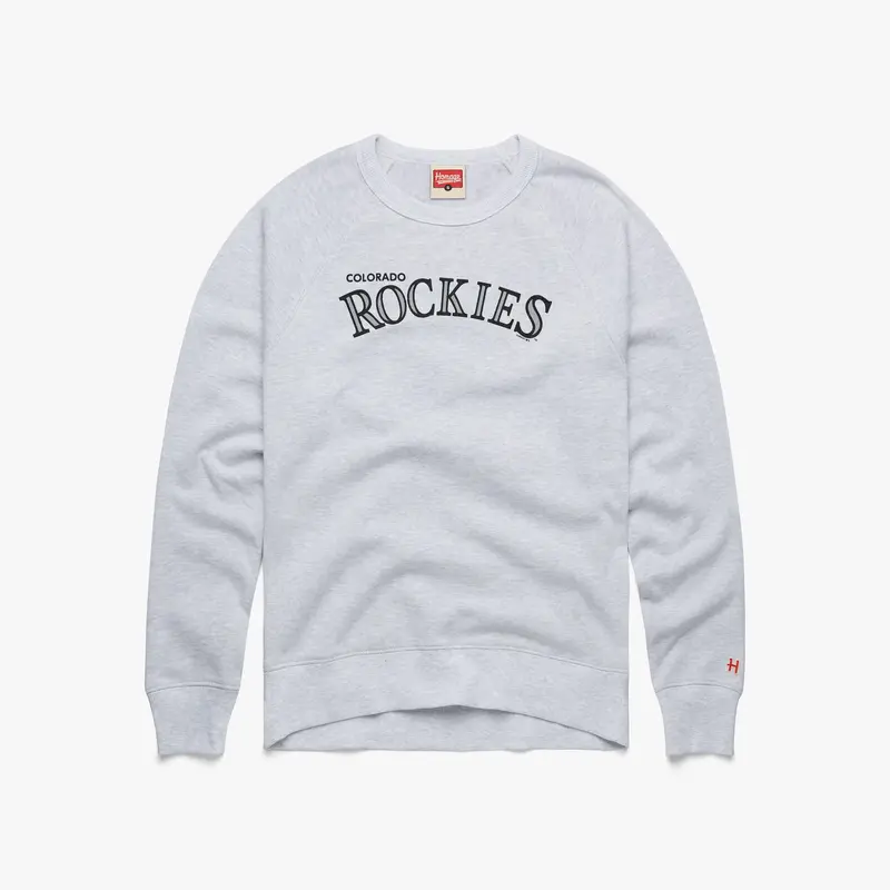 Colorado Rockies Jersey Logo '17 Crewneck