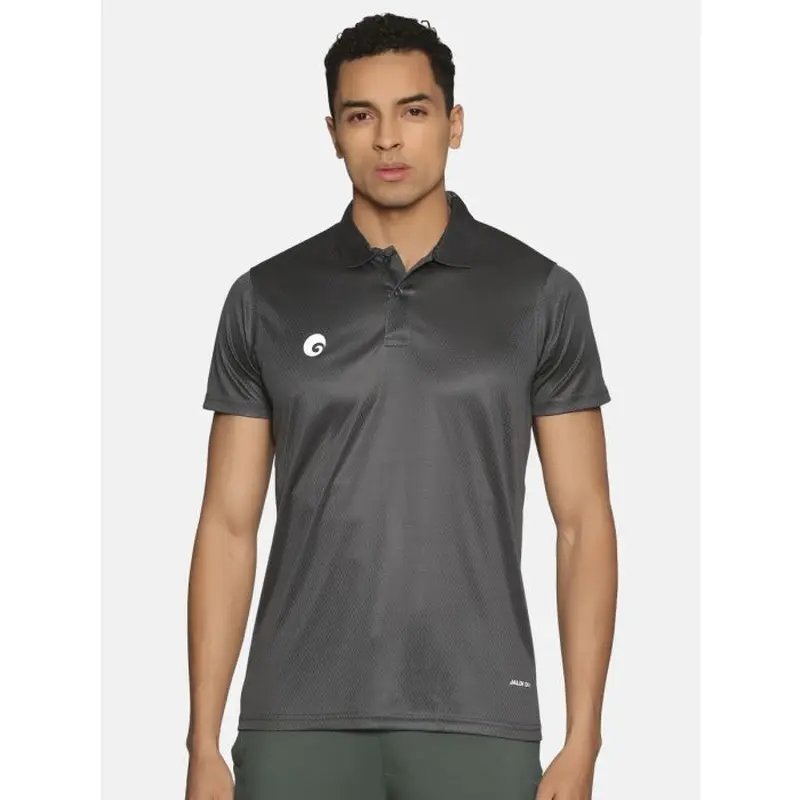 Men'S Polo T Shirt Grey 1901 Omtex | Kibi Sports