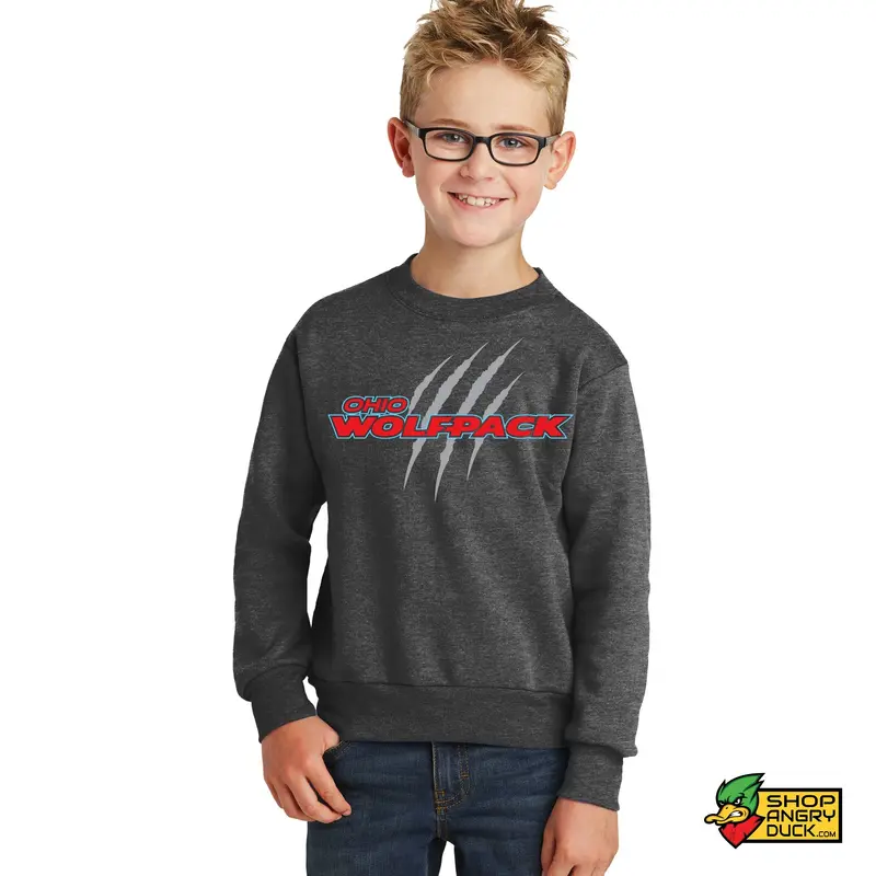 Ohio Wolfpack Scratch Youth Crewneck Sweatshirt