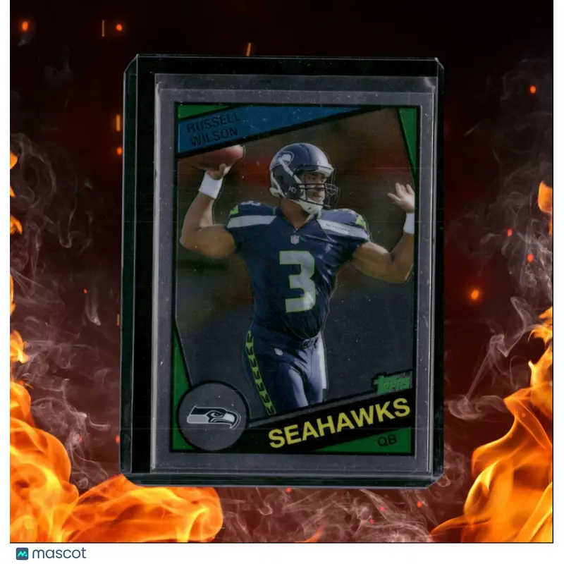 2012 Topps Chrome Russell Wilson Rookie #14