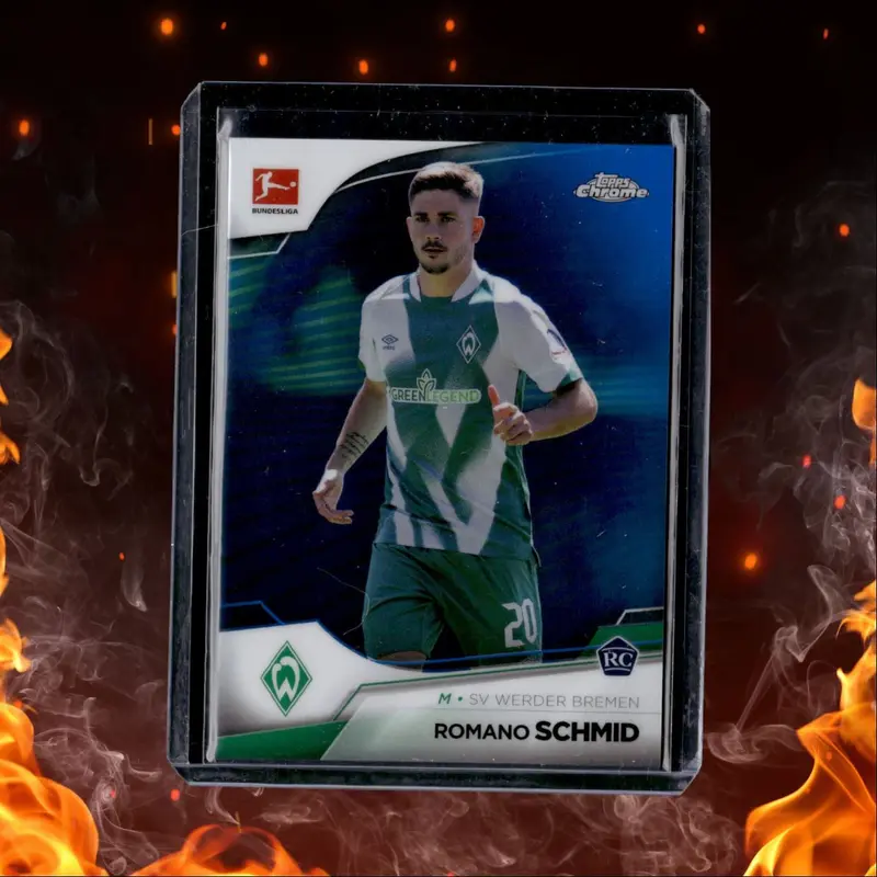 2023 Topps Chrome Romano Schmid Blue Refractor Rookie 170/180 #24