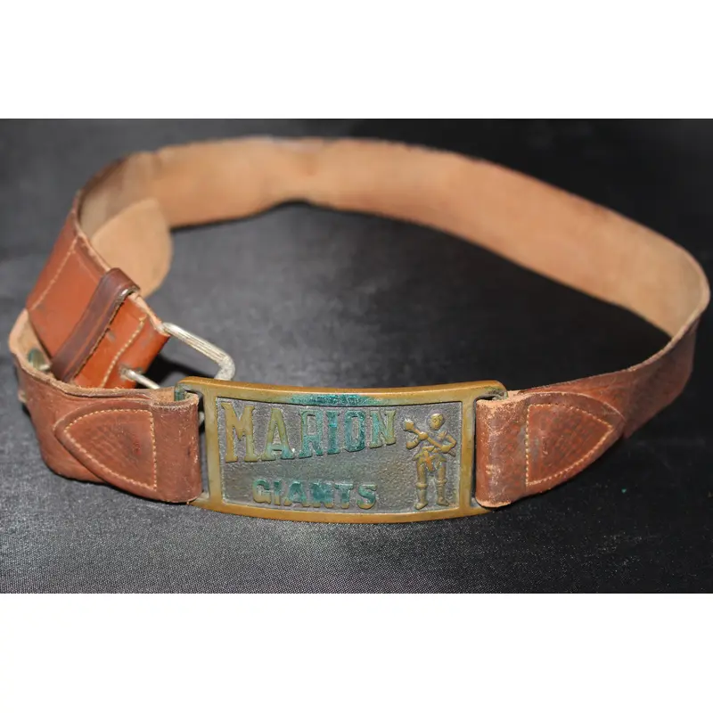 Vintage 1950's Marion, Indiana High School Decathlon Belt