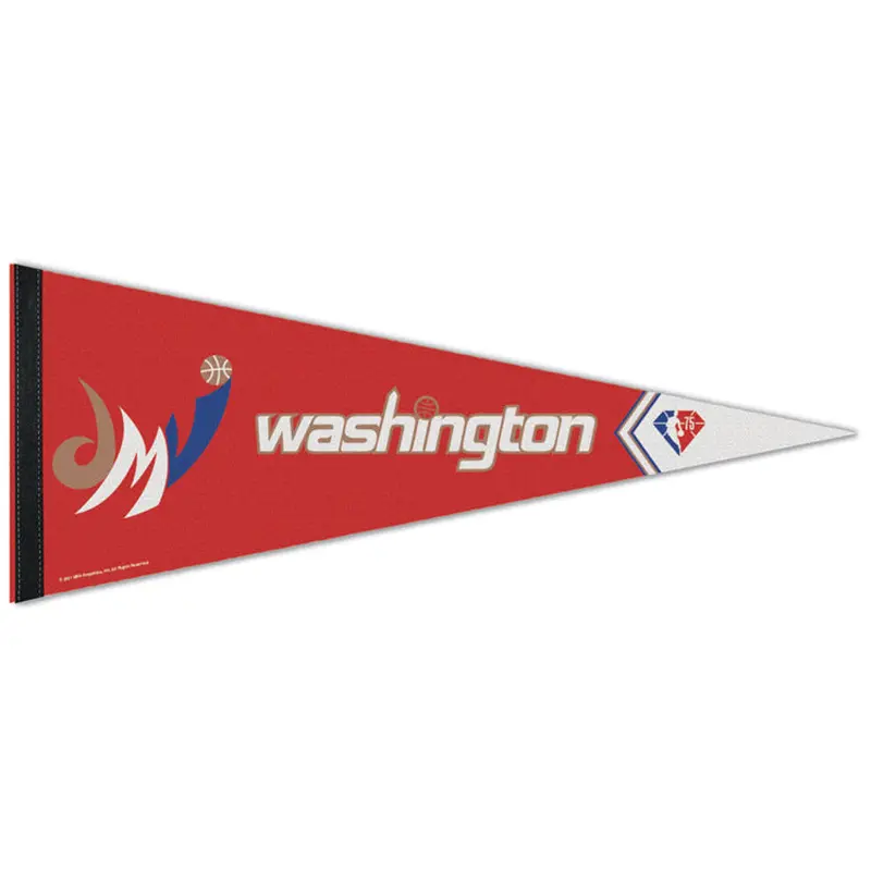 Washington Wizards NBA 75th Anniversary City Edition Premium Felt Pennant - Wincraft